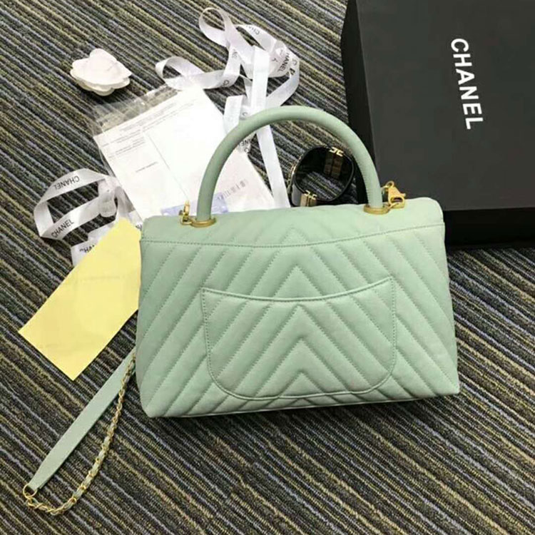 2019 Chanel Flap Bag with Top Handle