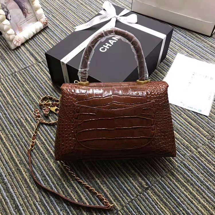 2019 Chanel Flap Bag with Top Handle