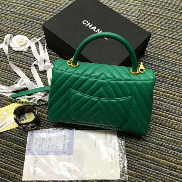 2019 Chanel Flap Bag with Top Handle