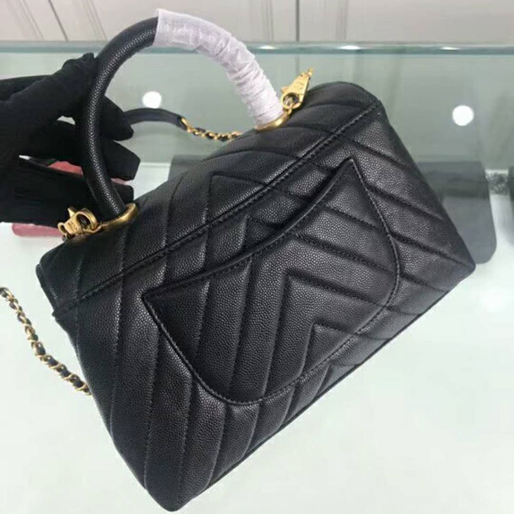 2019 Chanel Flap Bag with Top Handle