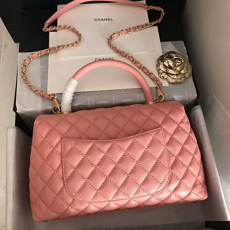 2019 Chanel Flap Bag with Top Handle