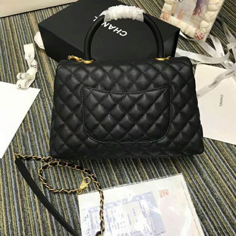 2019 Chanel Flap Bag with Top Handle