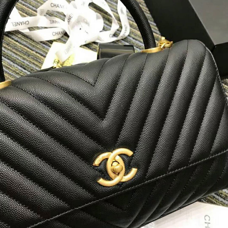 2019 Chanel Flap Bag with Top Handle