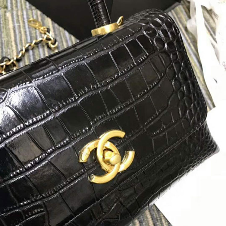 2019 Chanel Flap Bag with Top Handle