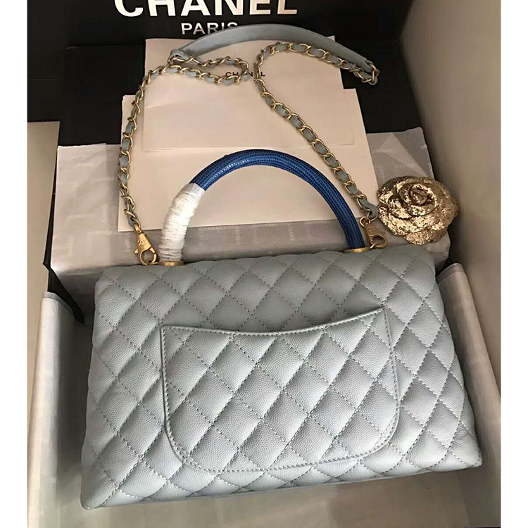 2019 Chanel Flap Bag with Top Handle