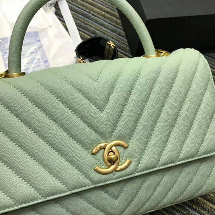 2019 Chanel Flap Bag with Top Handle