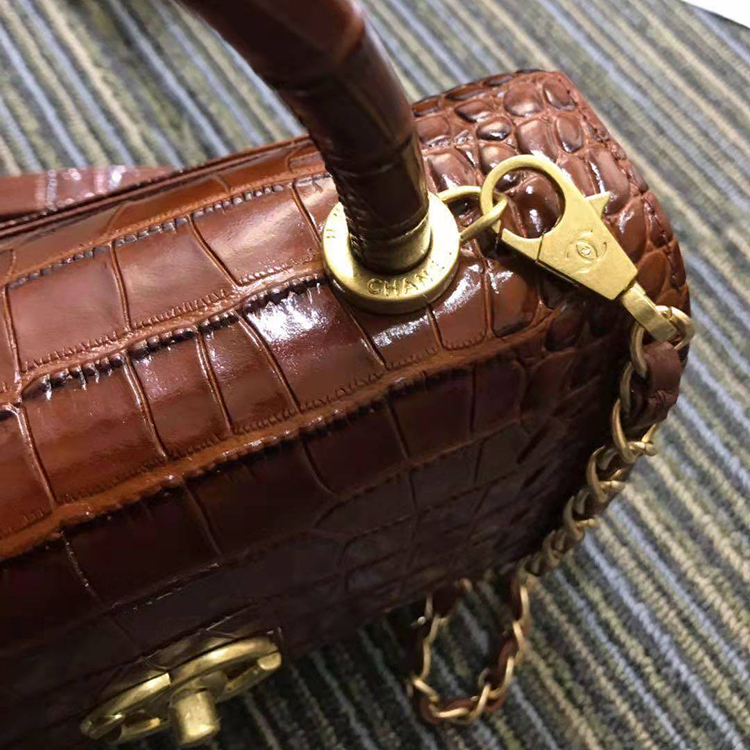 2019 Chanel Flap Bag with Top Handle