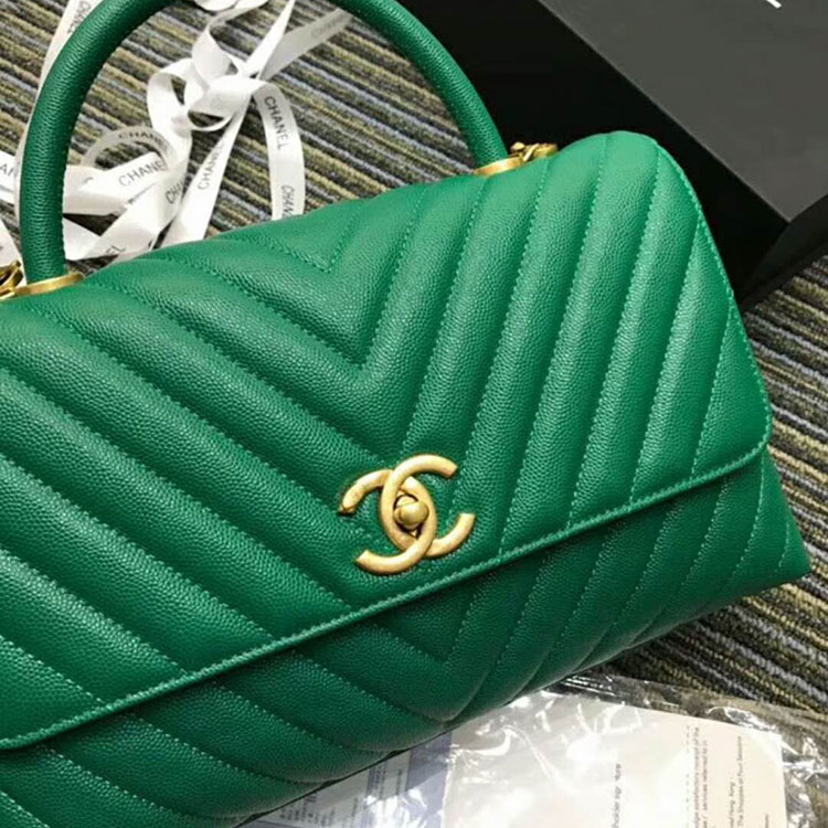 2019 Chanel Flap Bag with Top Handle