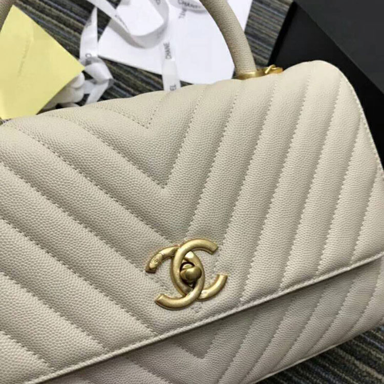 2019 Chanel Flap Bag with Top Handle