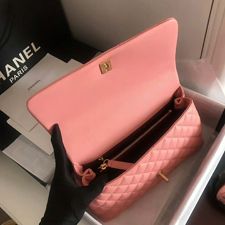 2019 Chanel Flap Bag with Top Handle