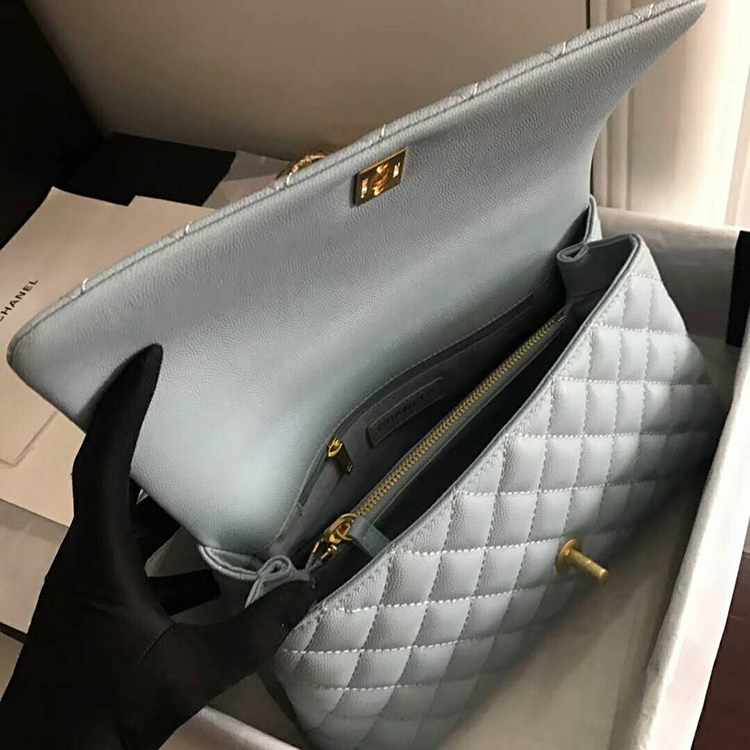 2019 Chanel Flap Bag with Top Handle