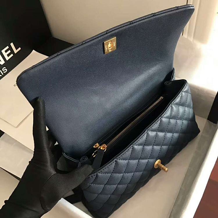 2019 Chanel Flap Bag with Top Handle