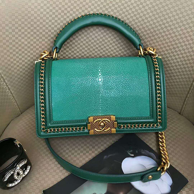 2019 Chanel LeBoy Tote Shoulder Bag