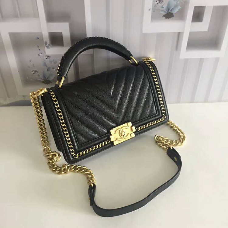 2019 Chanel LeBoy Tote Shoulder Bag