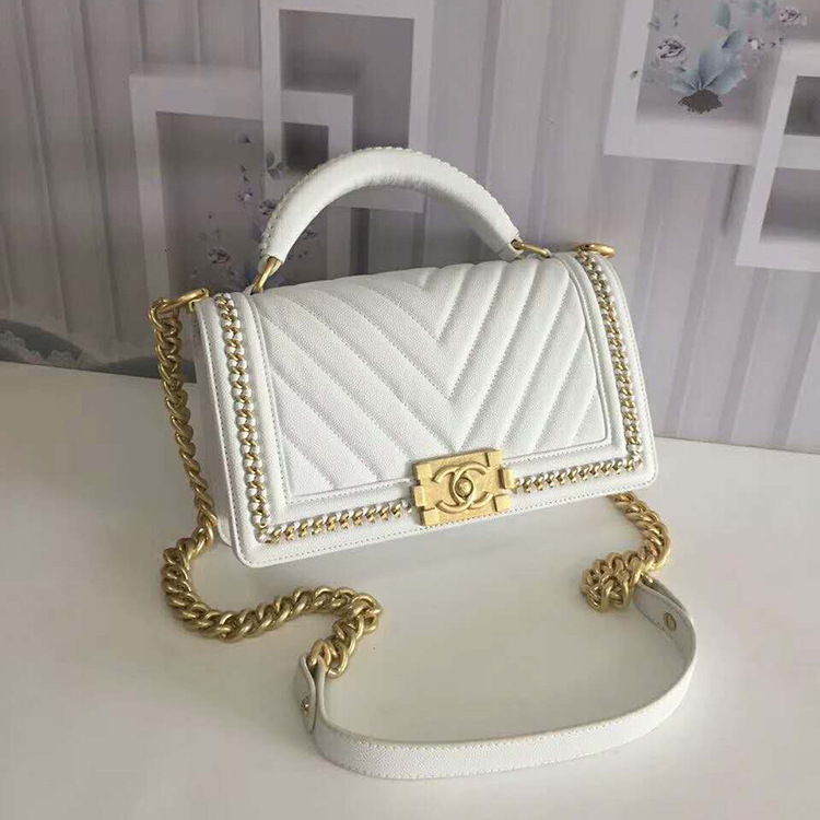 2019 Chanel LeBoy Tote Shoulder Bag