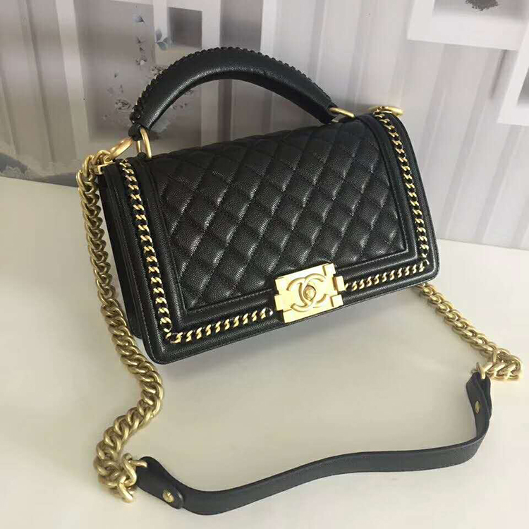 2019 Chanel LeBoy Tote Shoulder Bag