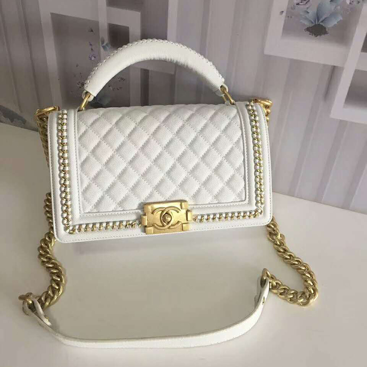 2019 Chanel LeBoy Tote Shoulder Bag