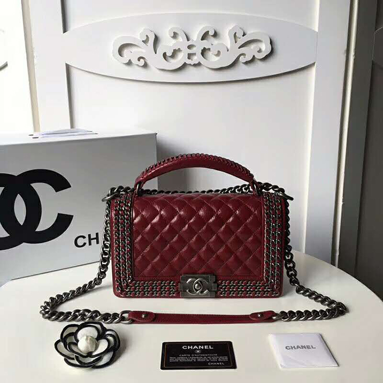 2019 Chanel LeBoy Tote Shoulder Bag