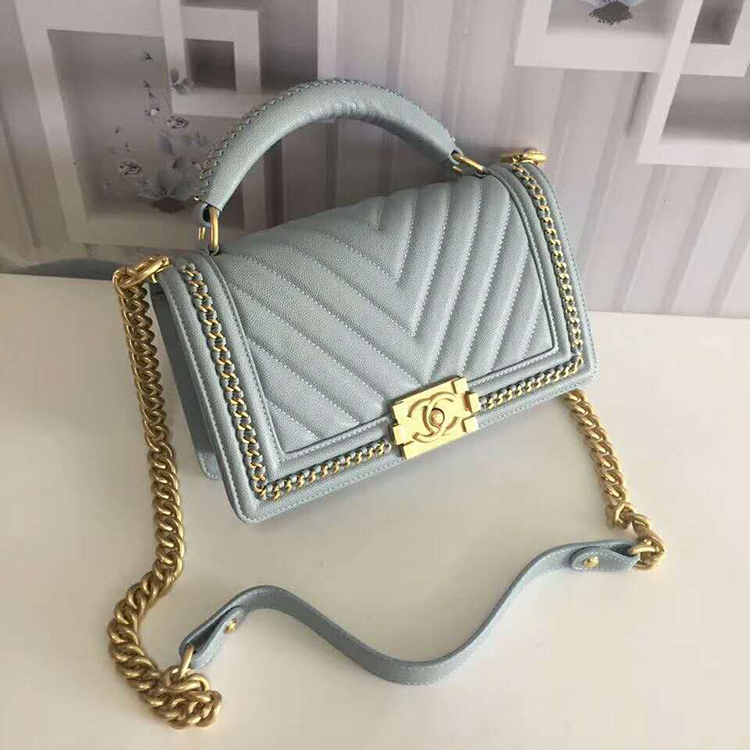 2019 Chanel LeBoy Tote Shoulder Bag