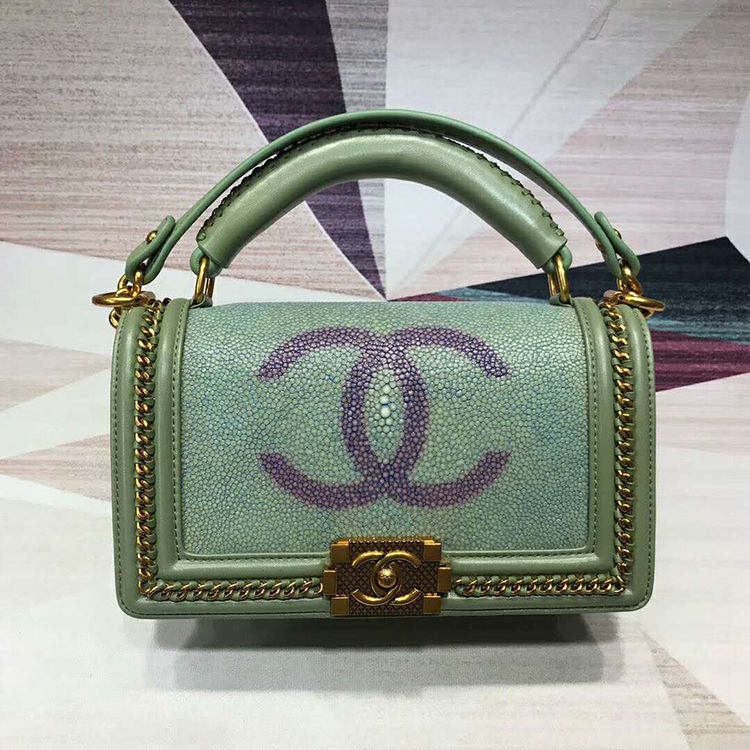 2019 Chanel LeBoy Tote Shoulder Bag