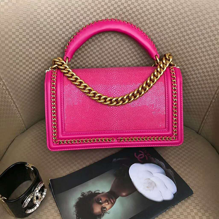 2019 Chanel LeBoy Tote Shoulder Bag