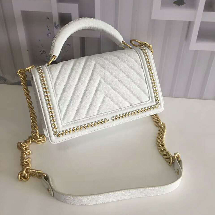 2019 Chanel LeBoy Tote Shoulder Bag