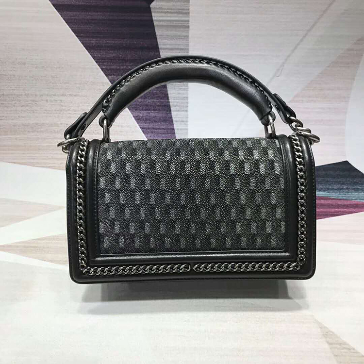 2019 Chanel LeBoy Tote Shoulder Bag