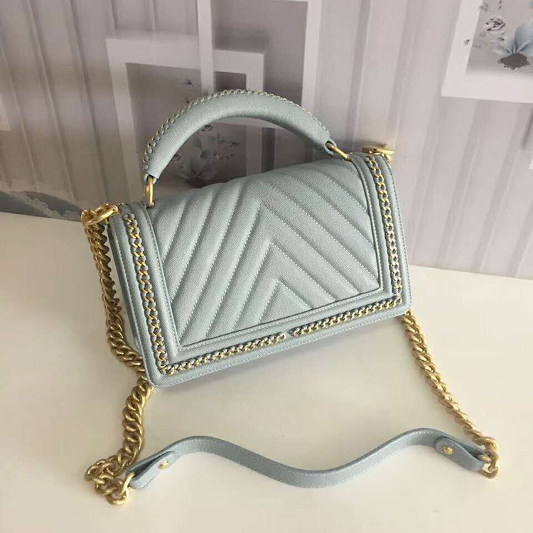 2019 Chanel LeBoy Tote Shoulder Bag