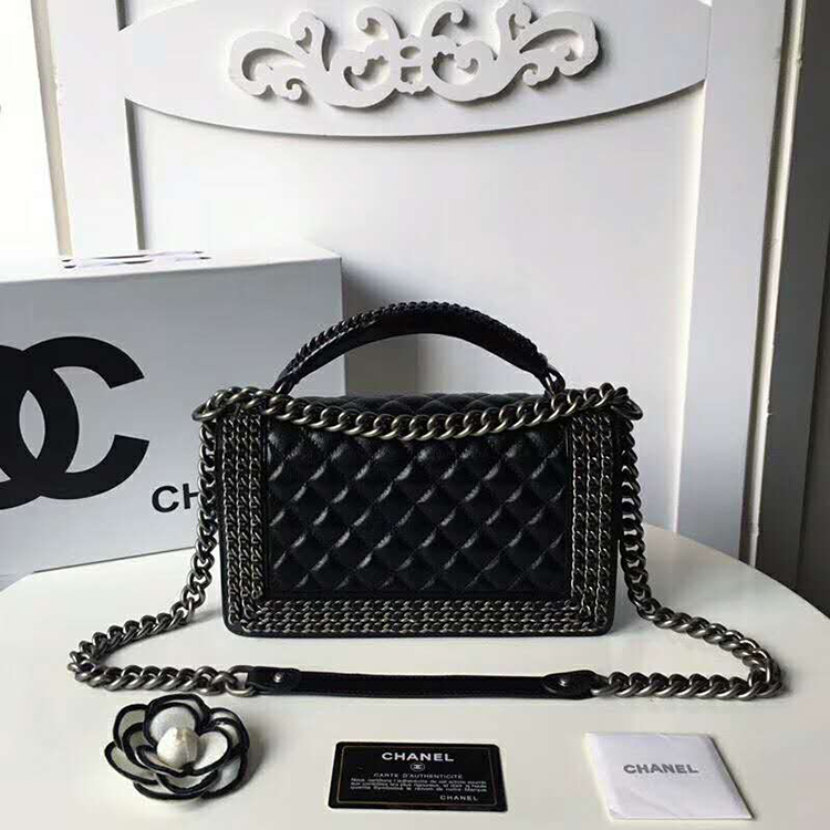 2019 Chanel LeBoy Tote Shoulder Bag