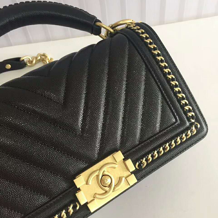 2019 Chanel LeBoy Tote Shoulder Bag