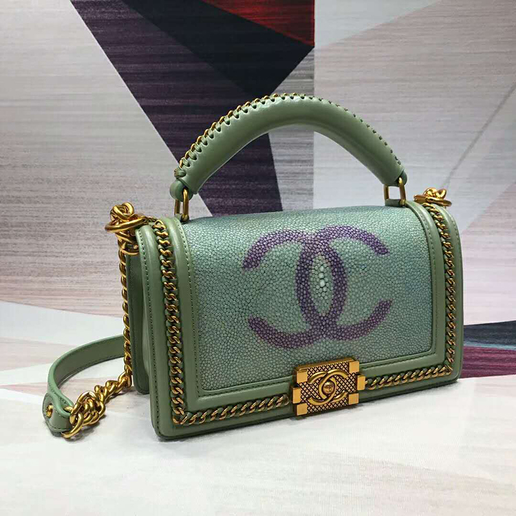 2019 Chanel LeBoy Tote Shoulder Bag