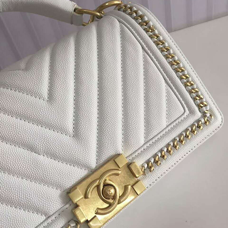 2019 Chanel LeBoy Tote Shoulder Bag