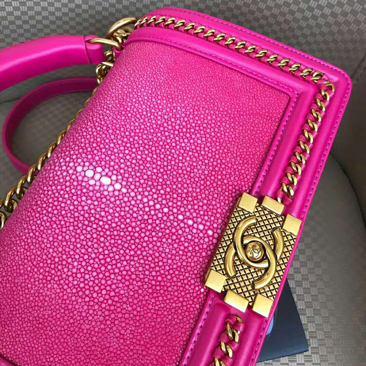 2019 Chanel LeBoy Tote Shoulder Bag