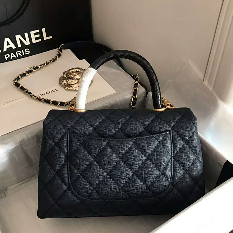 2019 Chanel Medium Flap Bag with Top Handle