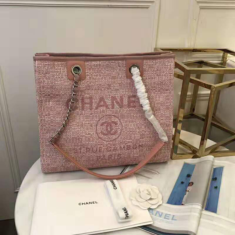 2019 Chanel Medium Tote Shopping Bag