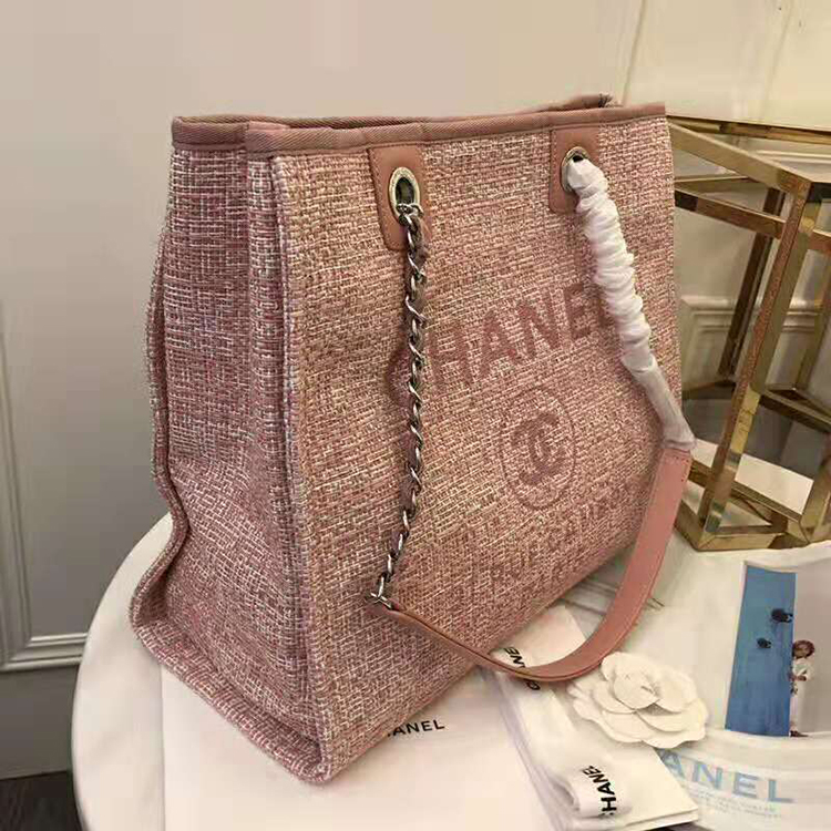 2019 Chanel Medium Tote Shopping Bag