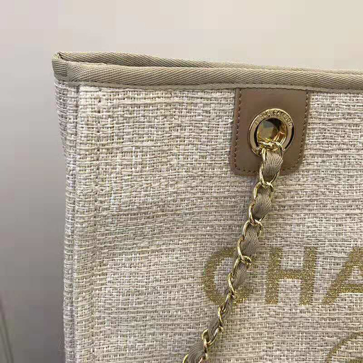 2019 Chanel Medium Tote Shopping Bag