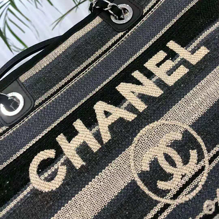 2019 Chanel Medium Tote Shopping Bag