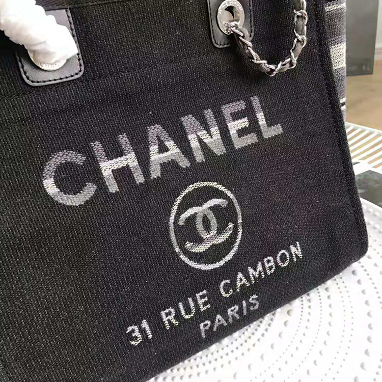 2019 Chanel Medium Tote Shopping Bag