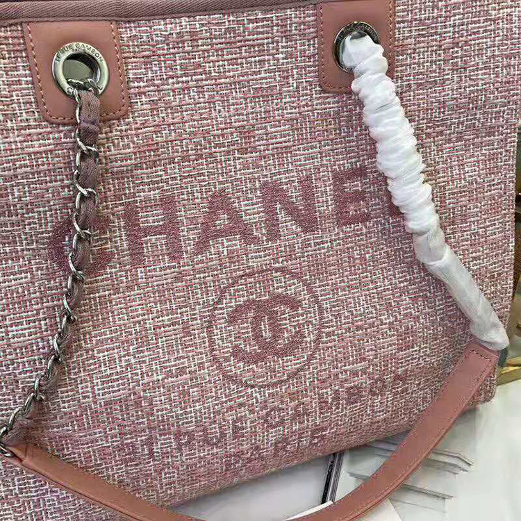 2019 Chanel Medium Tote Shopping Bag