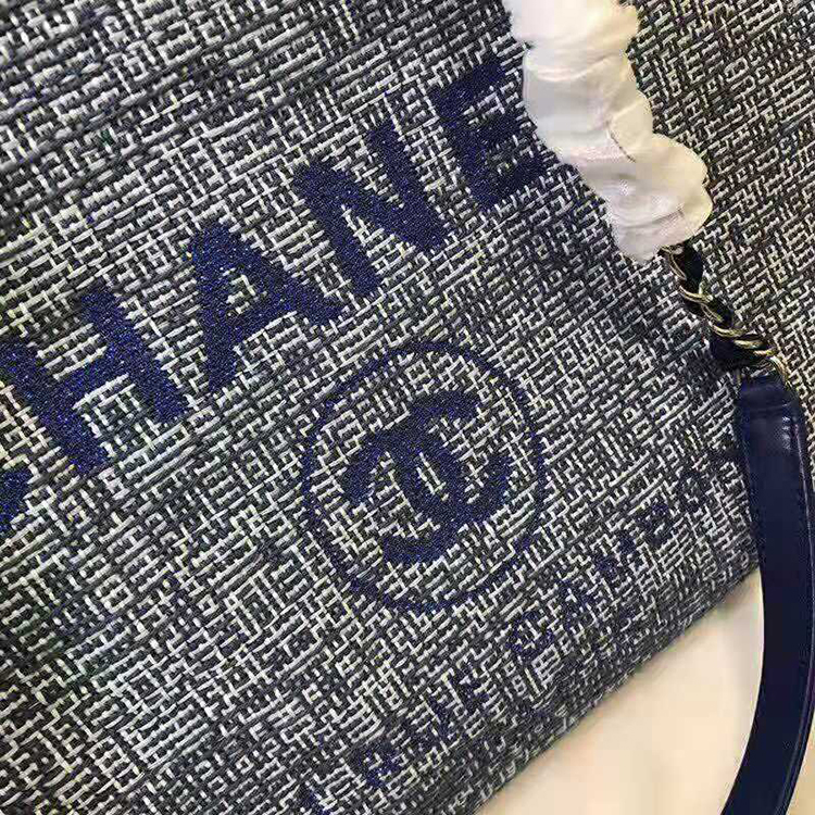 2019 Chanel Medium Tote Shopping Bag