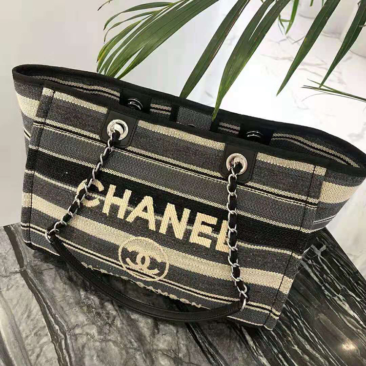 2019 Chanel Medium Tote Shopping Bag