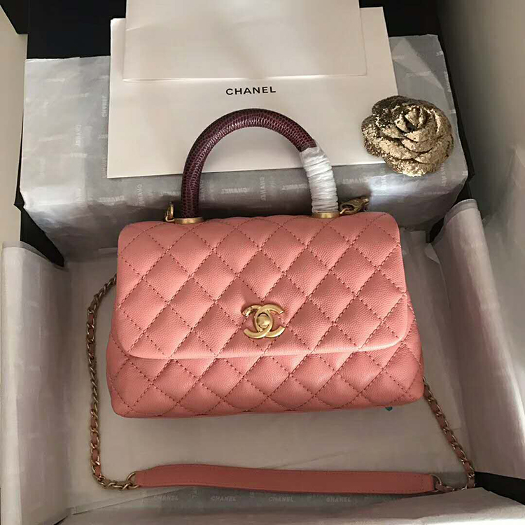 2019 Chanel Small Flap Bag with Top Handle