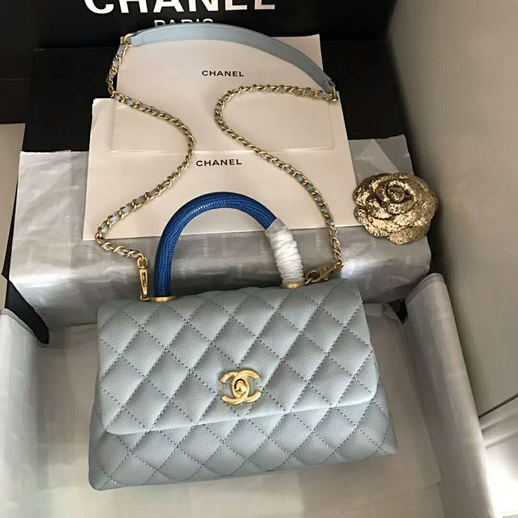 2019 Chanel Small Flap Bag with Top Handle