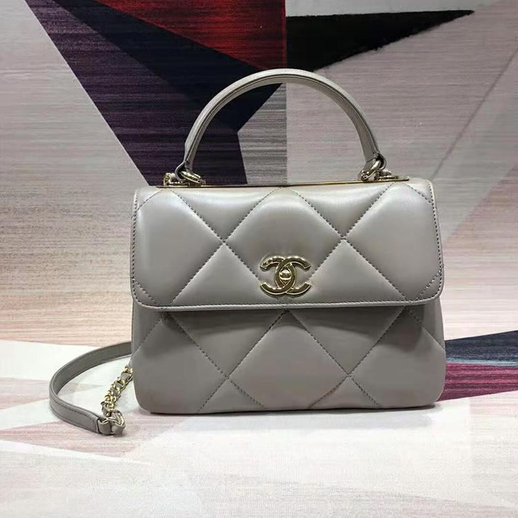 2019 Chanel Small Flap Bag with Top Handle