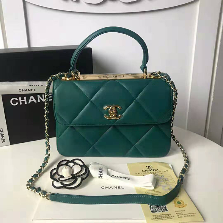 2019 Chanel Small Flap Bag with Top Handle