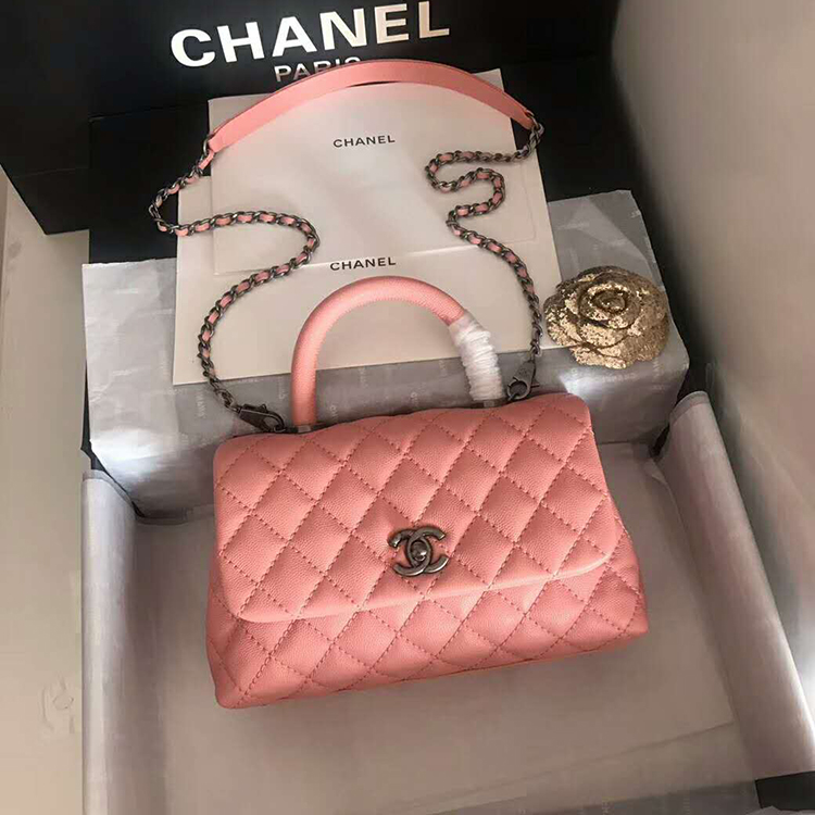 2019 Chanel Small Flap Bag with Top Handle