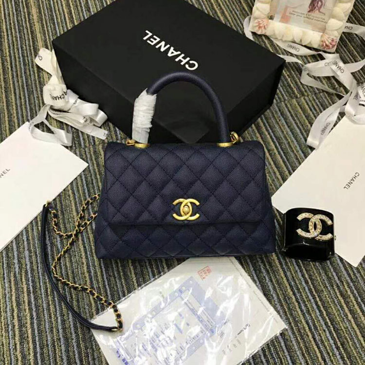 2019 Chanel Small Flap Bag with Top Handle