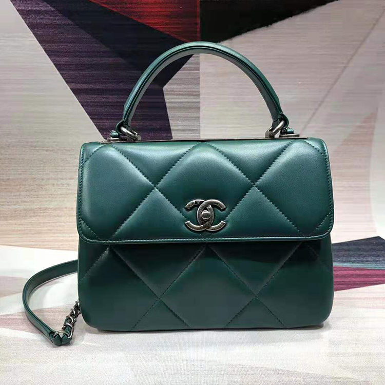 2019 Chanel Small Flap Bag with Top Handle