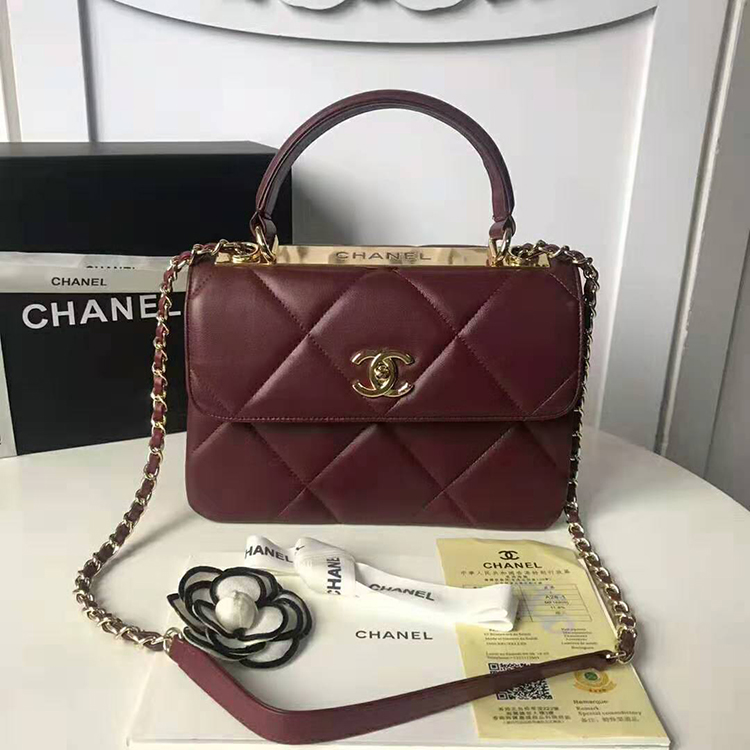 2019 Chanel Small Flap Bag with Top Handle